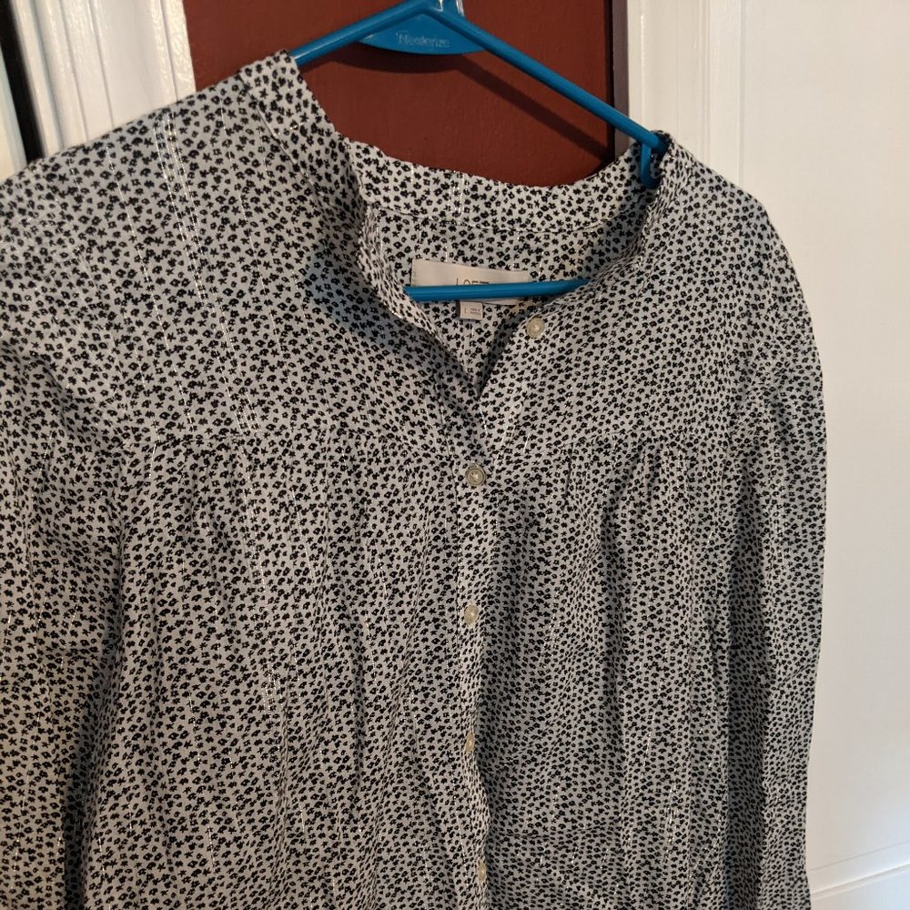 Loft Shimmer Blouse